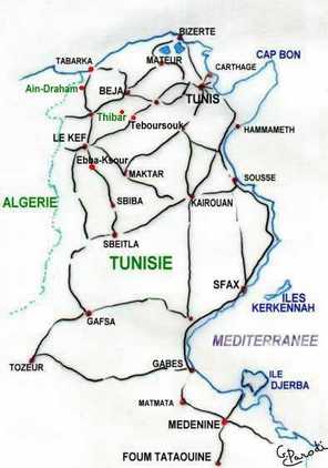 carte tunisie  chantiers.JPG (17394 octets)