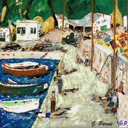 Stora, la jet�e par Georgette Pisani.jpg (34799 octets)