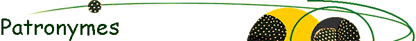 Patronymes